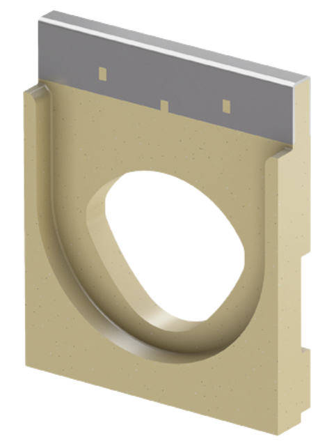 Adapter für Eck-, T- und Kreuzverbindungen Edelstahl NW 100