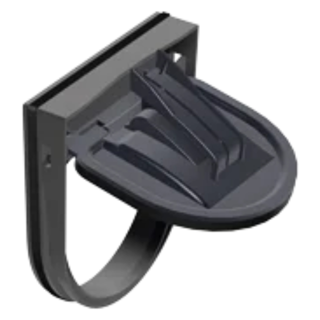 Notverschlussklappe mit Einschiebeteil