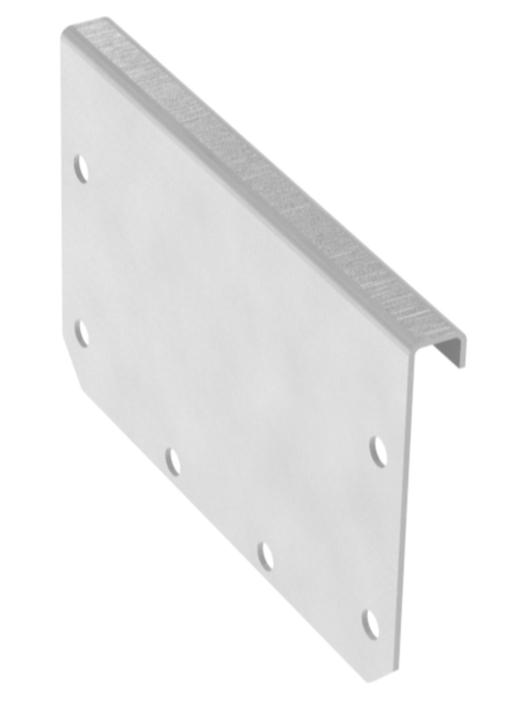 Kastenrinne 125 Stirnwand