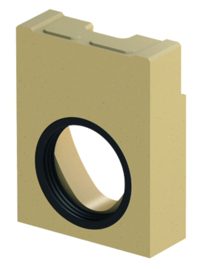 RoadDrain Stirnwand für Rinnenende (LLD) NW 200