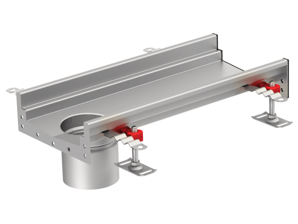 ACO MODULAR KASTENRINNE 200 ABL.ENDE,DN100,L=1M,B=230,BH120