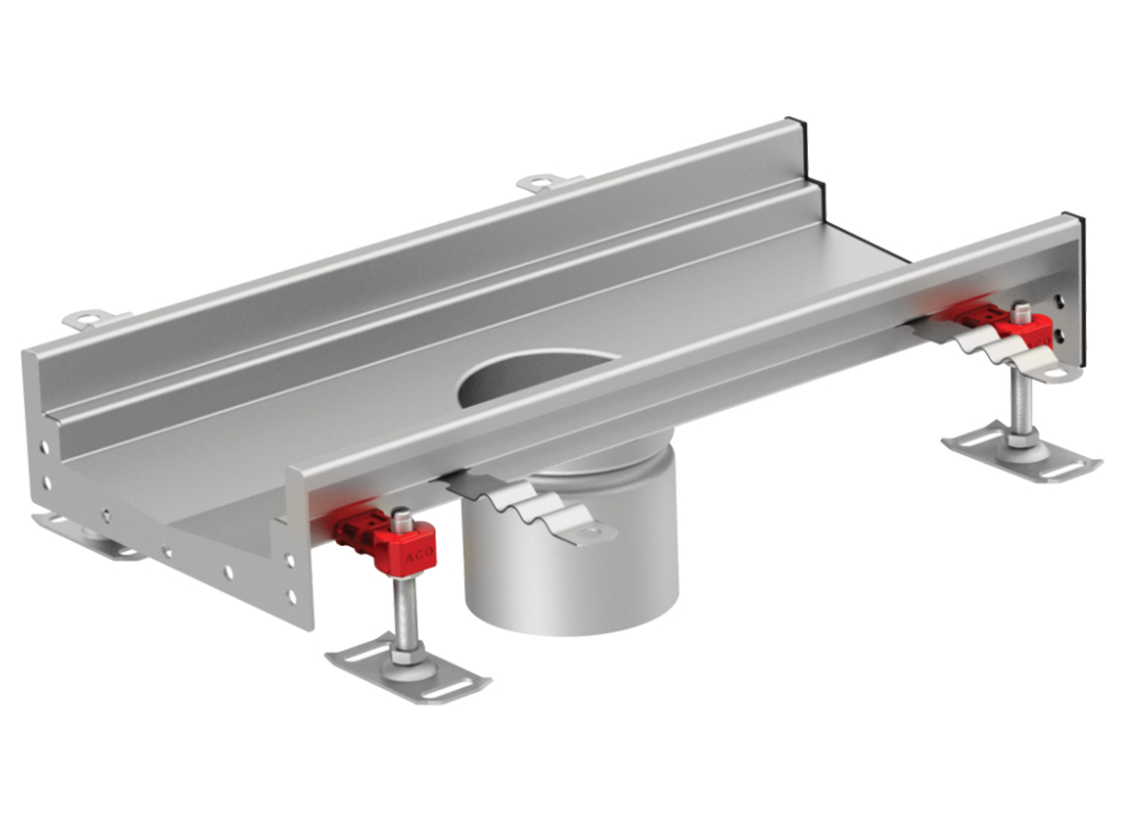 ACO MODULAR KASTENRINNE 200 ABL.MITTE,DN100,L=500,B=230,BH80