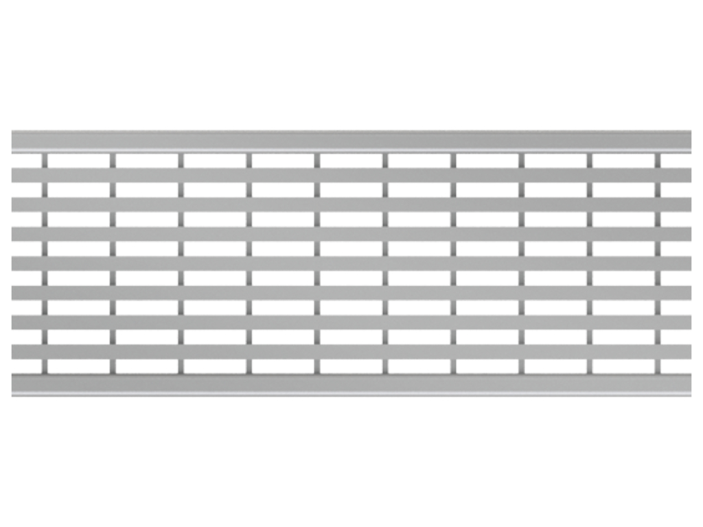 Längsstegrost (Heelsafe grob) Edelstahl B 125 NW 100