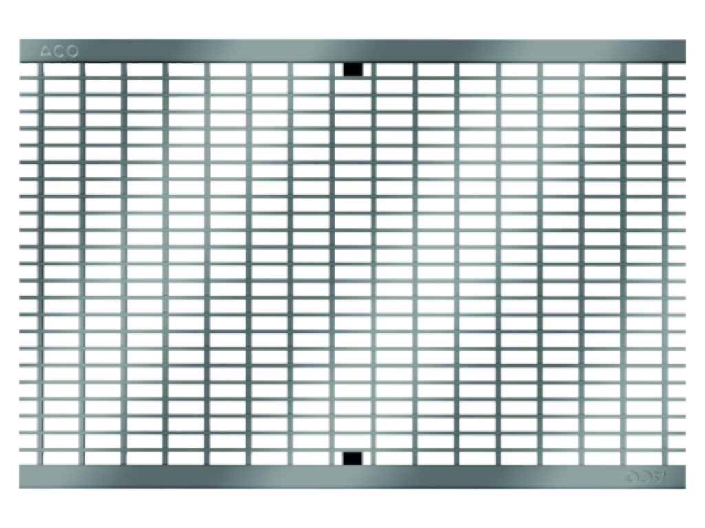 Maschenrost Q+ Stahl verzinkt/Edelstahl B 125 NW 300