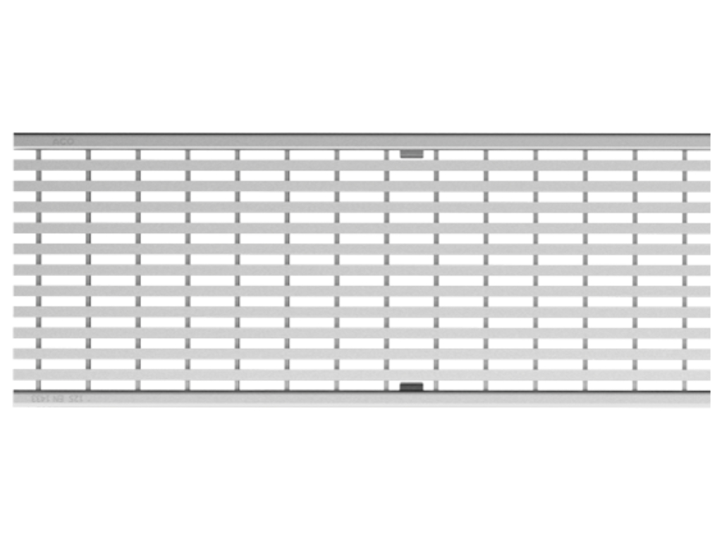 Längsstegrost (Heelsafe grob) Edelstahl B 125 NW 150