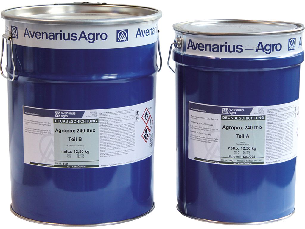 Agropox 240 thix RAL 7032 (kieselgrau) 5 kg