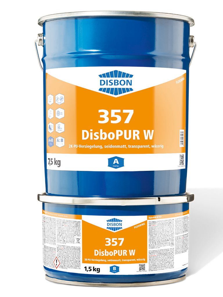 DisboPUR® W 357 2K-PU Versiegelung transparent 9 kg