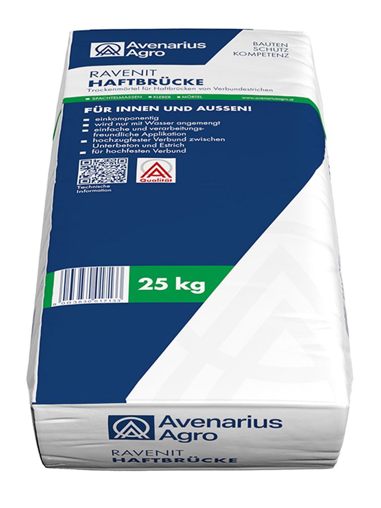 Ravenit Haftbrücke rot 25 kg