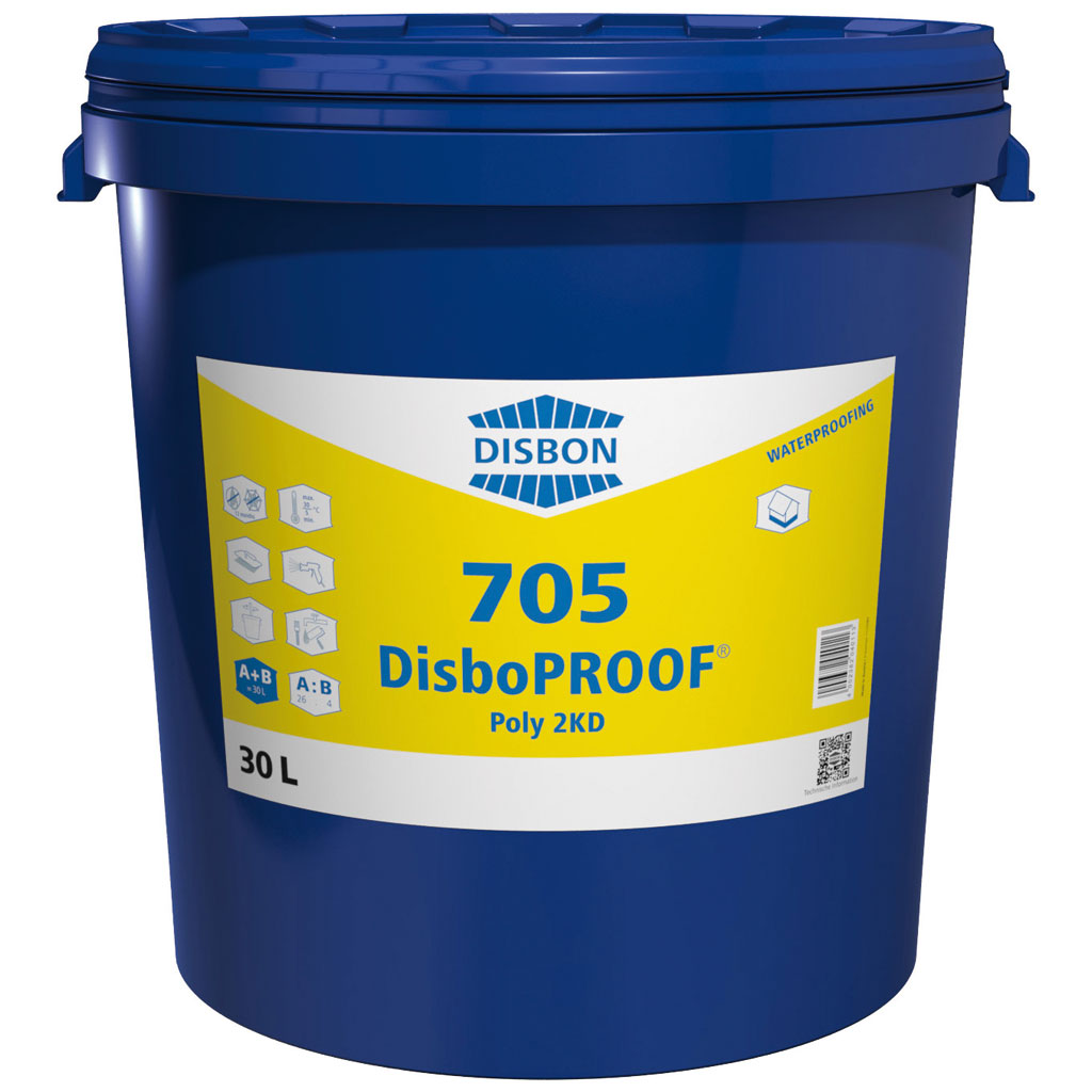 DisboPROOF® 705 Poly 2KD schwarz 30 l