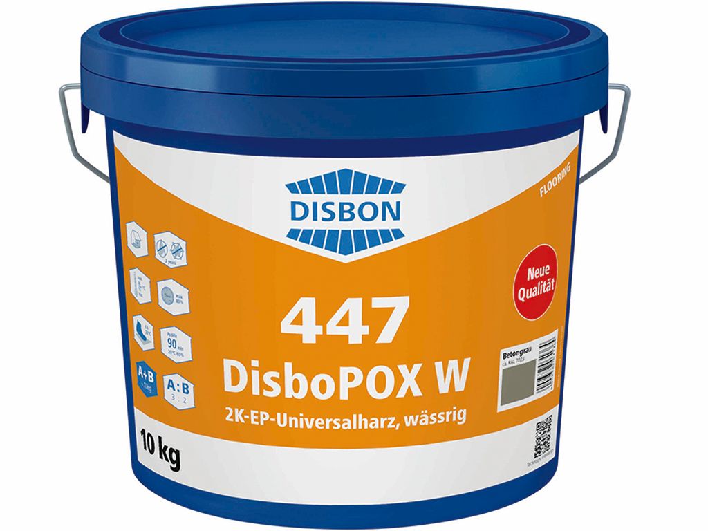 DisboPOX® W 447 2K-EP-Universalharz RAL7023 betongrau 10kg