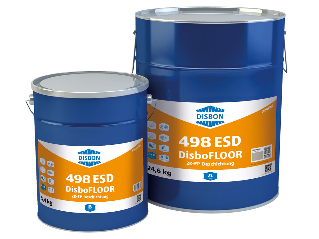 DisboFLOOR® 498 ESD 2K-EP-Verlaufsbe. Sonderton 30kg