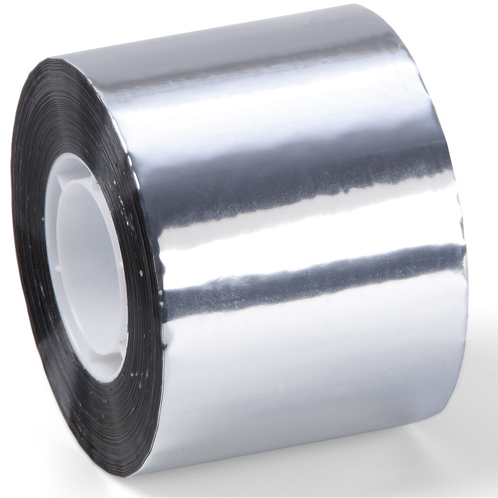 Alu Tape PP 50mmx50m, Aluminium bedampfte Folie