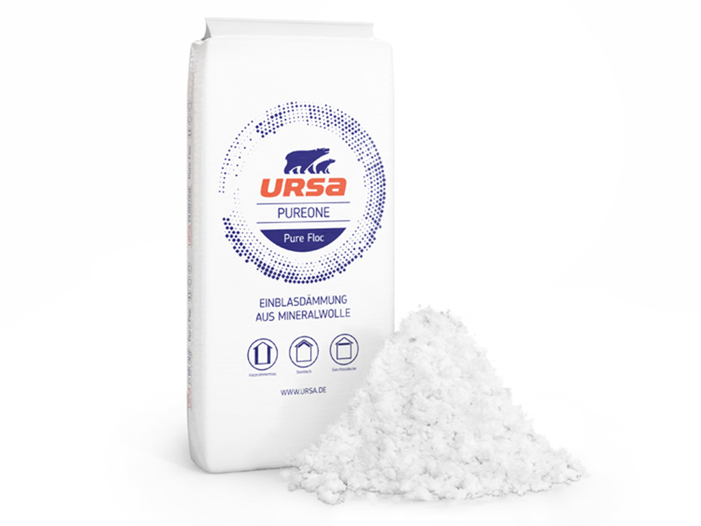 URSA PUREONE Einblasdämmung PureFloc