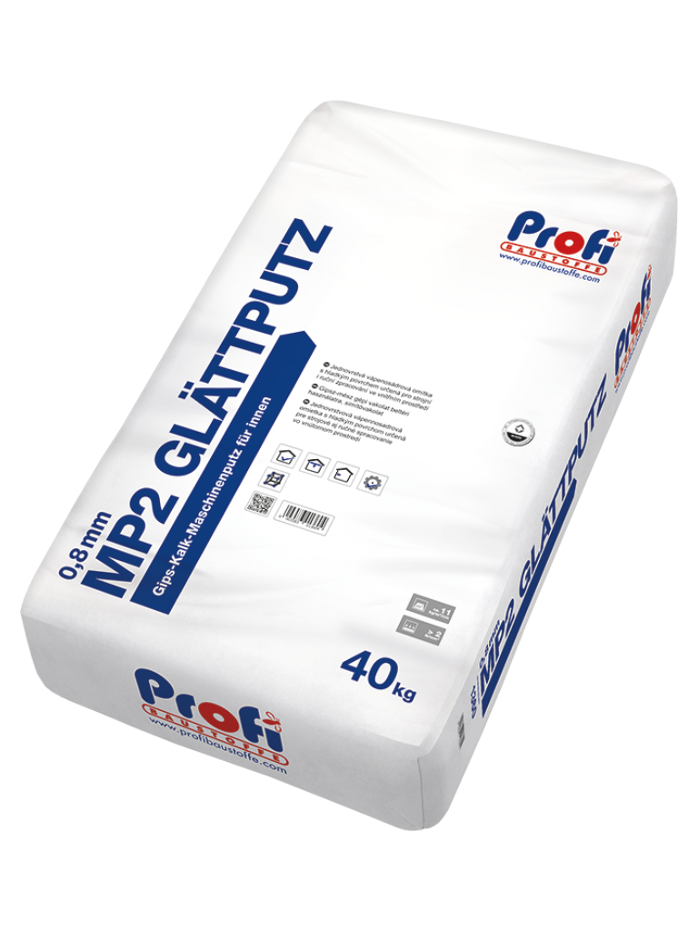 PROFI Poretec NHL Kalkporenputz 4mmhändisch, 40kg Säcke