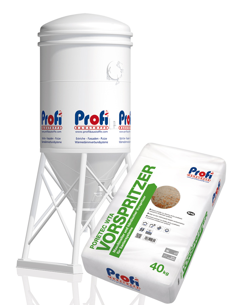 PROFI Poretec WTA Vorspritzer, 40 kg Säcke