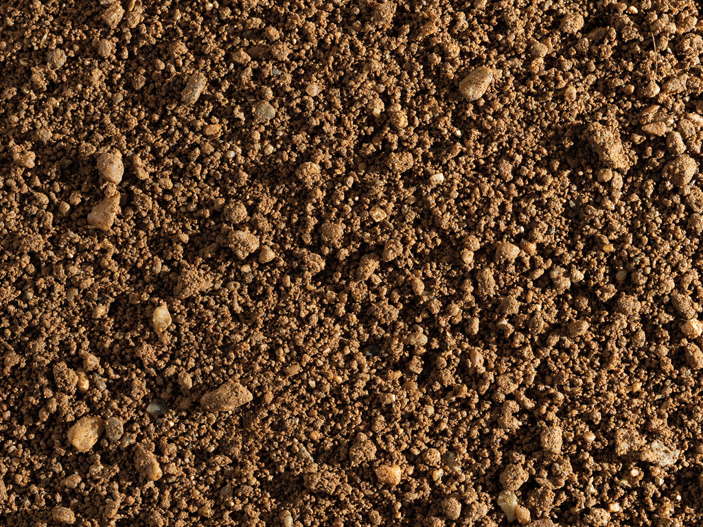 Blumenwiesen-Substrat Braun 0-10 mm 1000 kg