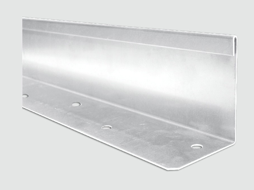 L-Rasenkante Gerade Alu-Heavy Grau L196xH5cm 1Stk. (1,4 kg)