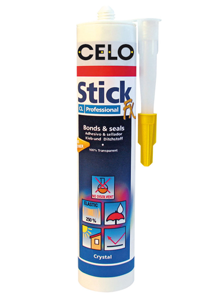 Kleb- und Dichtstoff StickFX CL, transparent
