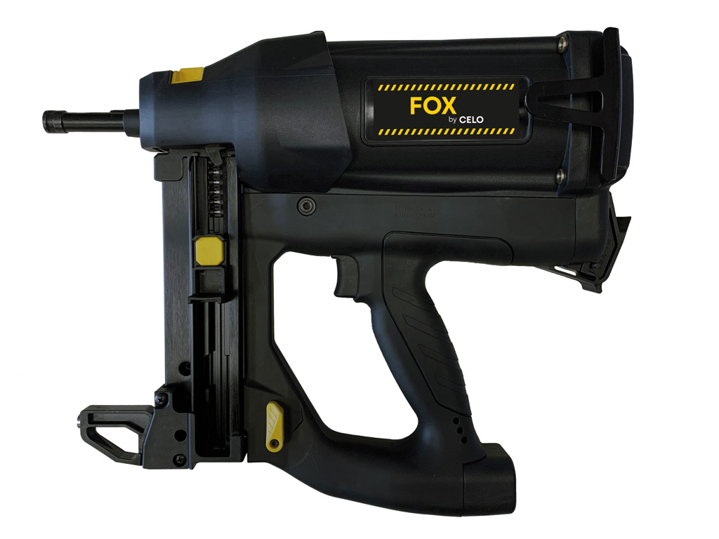 Gasnagler FOX im Koffer mit Magazin