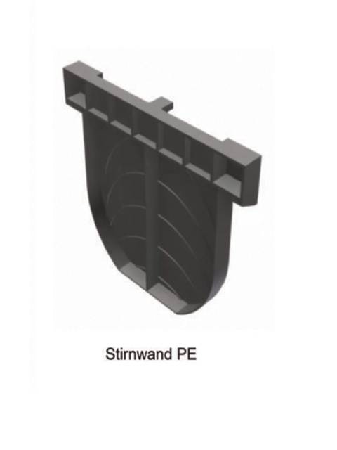 FÜR TOP 100 / MAXI 100 (F1), Stirnwand PE