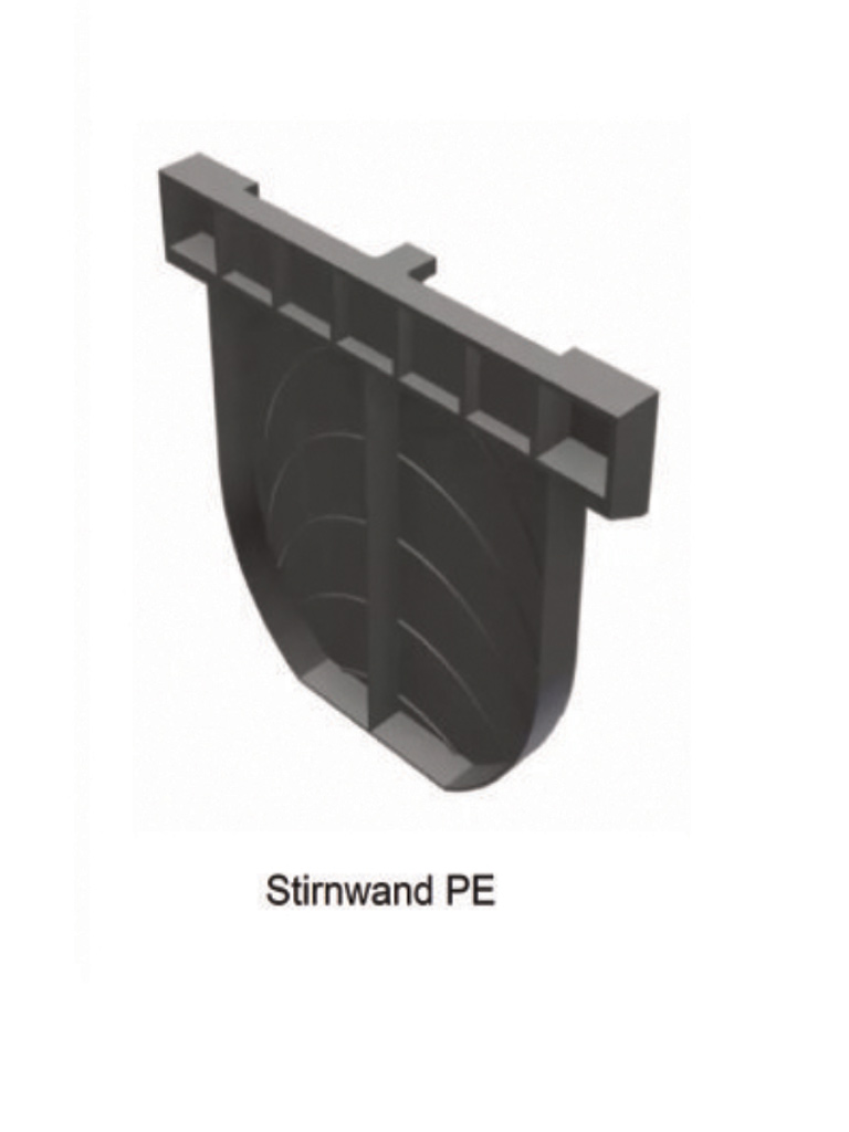 FÜR TOP 100 / MAXI 100 (F1), Stirnwand PE