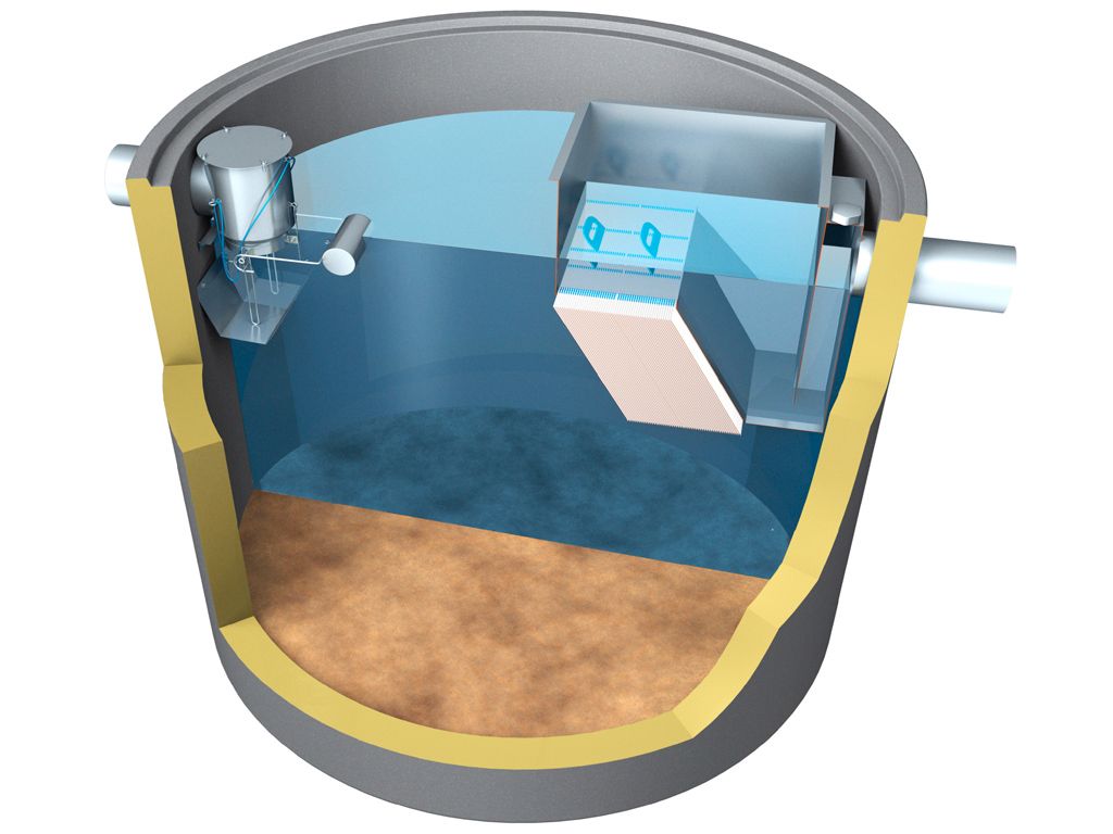 Mineralölabscheider Euro-Sedirat® EN SMA 20