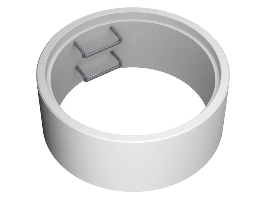 Ringprogramm DN1200 - Ring mit Steighilfe eingebaut