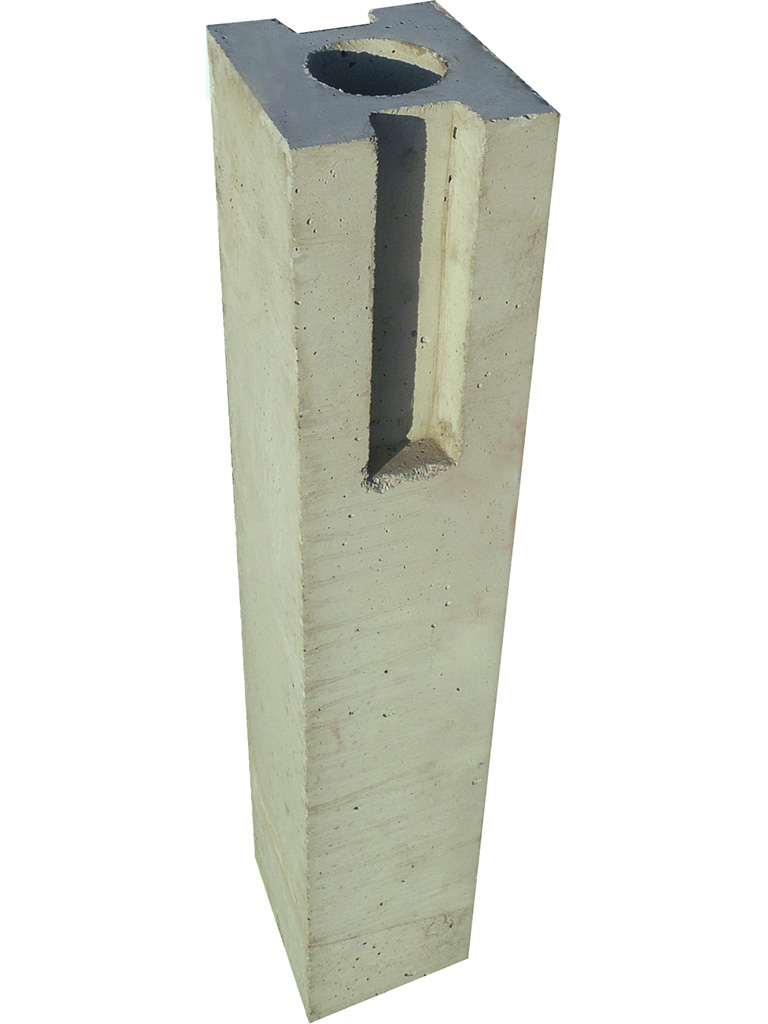 Sockelzaunsäule