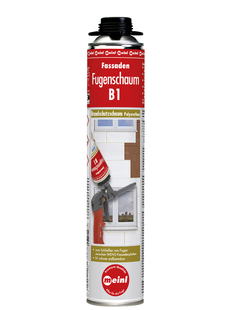 Fassaden Fugenschaum B1 1-K-Polyurethanschaum