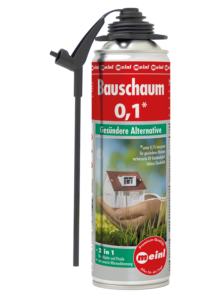 Bauschaum 0,1 (2 in 1 f. Adapter u. Pistole)*