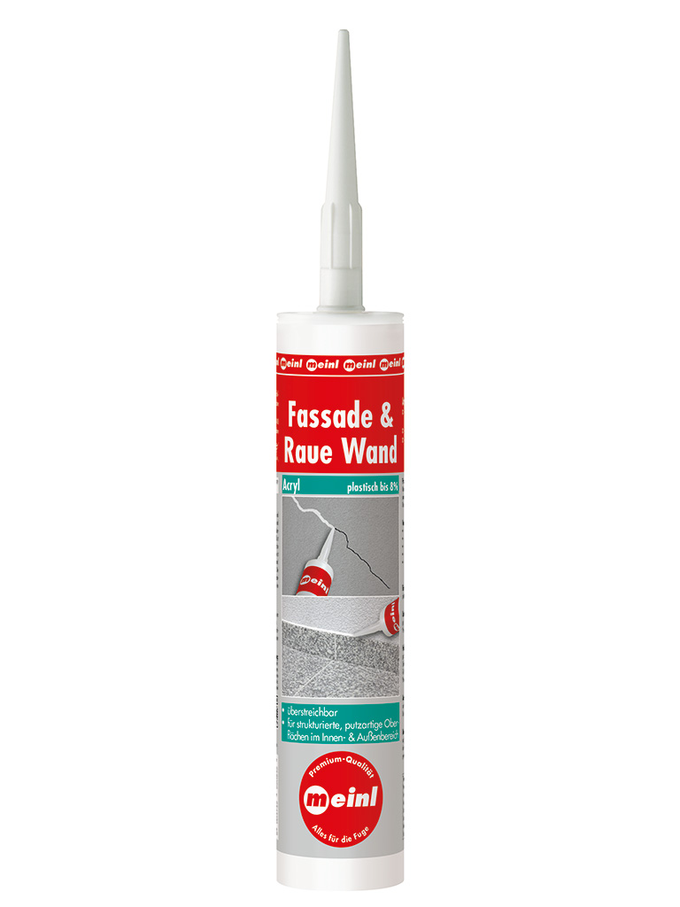 Fassade & Raue Wand Acryl, plastisch bis 8%