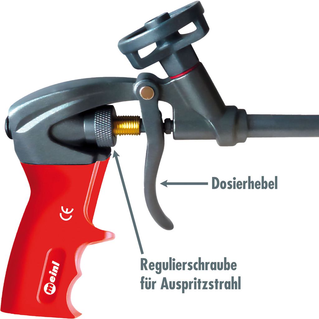 PU-Schaumpistole „Profi“ inkl. Zubehör