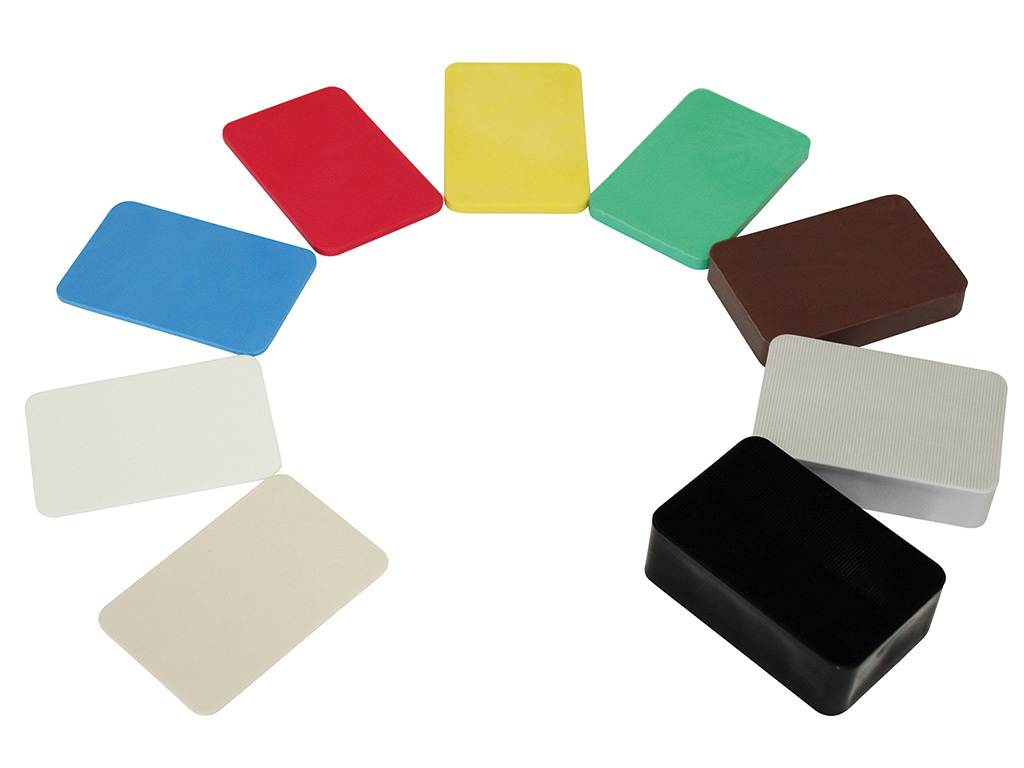 Unterlegplatten aus Kunststoff