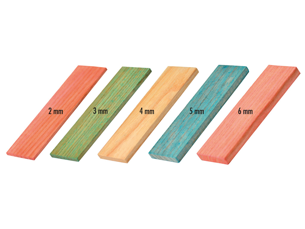 Holzverglasungsklötze