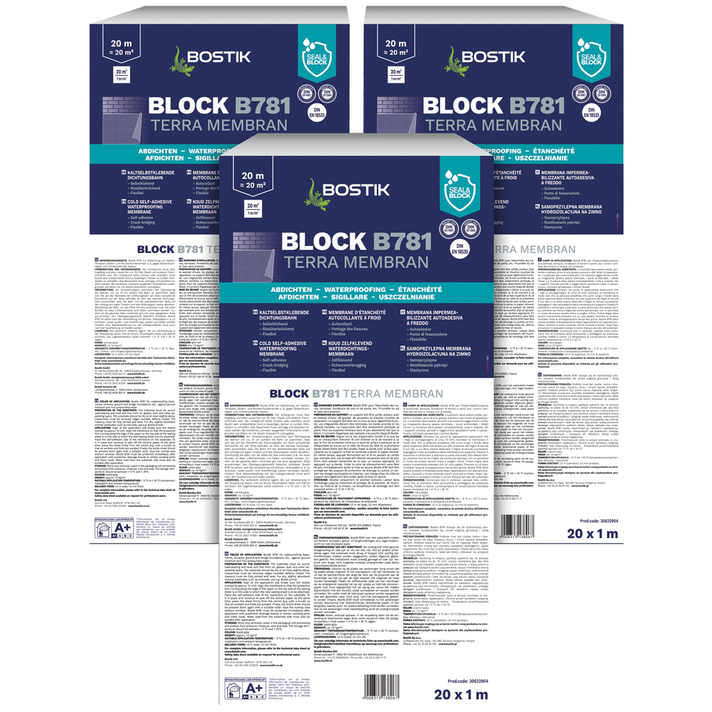 BLOCK B781 TERRA MEMBRAN