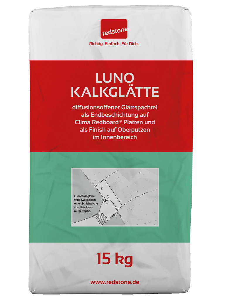 Luno Kalkglätte  15 kg-Sack