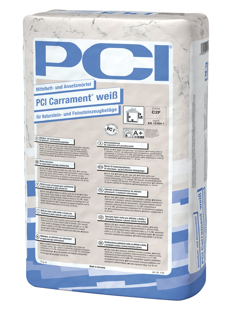 PCI Carrament® weiß_25-kg-Sack_weiß