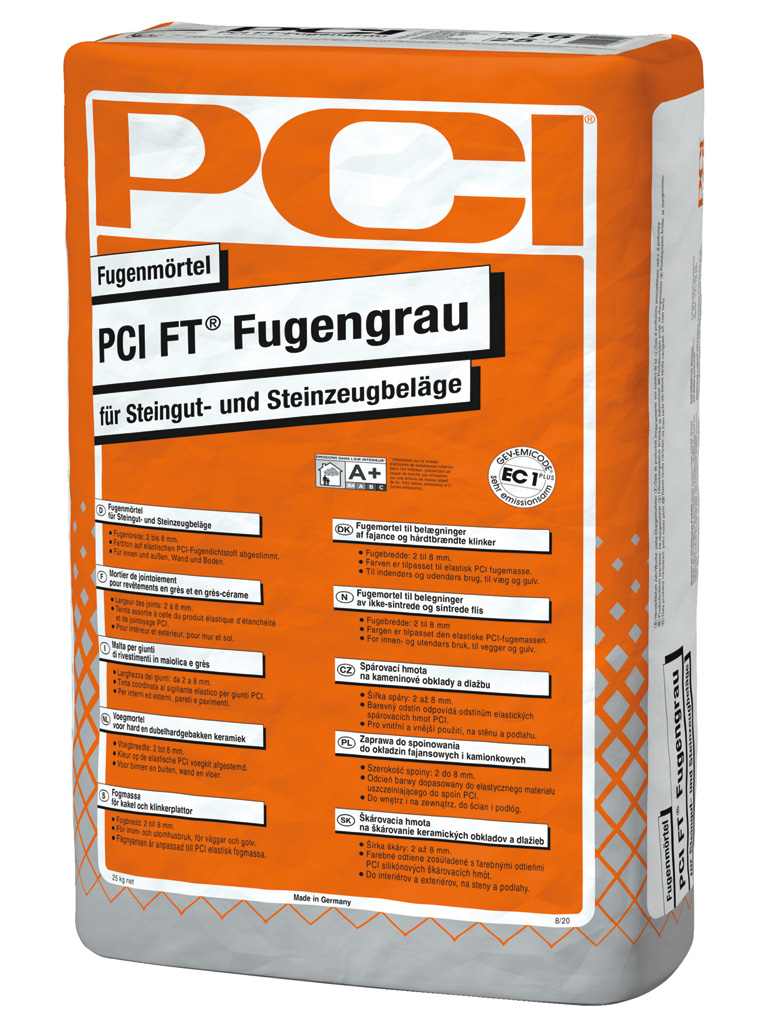 PCI FT® Fugengrau_25-kg-Sack_Nr. 16 silbergrau