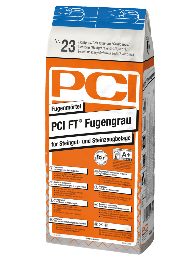 PCI FT® Fugengrau_5-kg-Beutel_Nr. 16 silbergrau