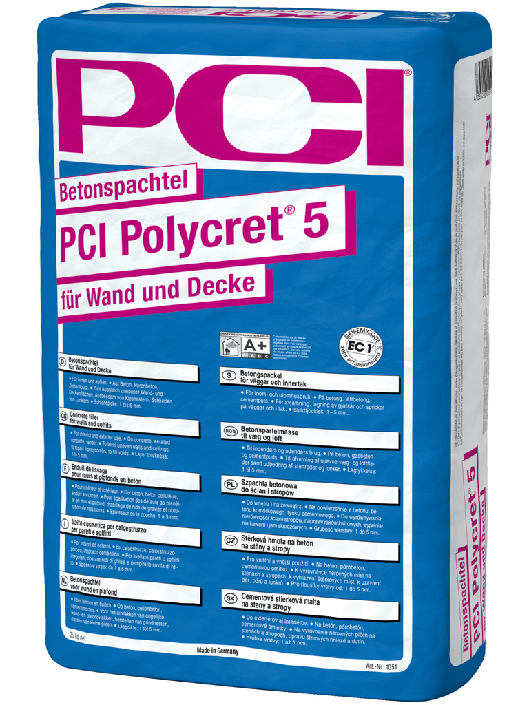 PCI Polycret® 5_25-kg-Sack_grau