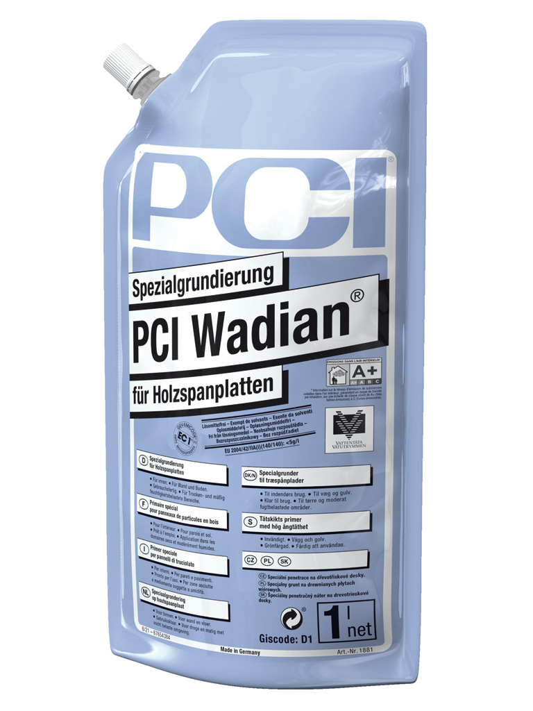 PCI Wadian®_1-l-Standbodenbeutel_gelb