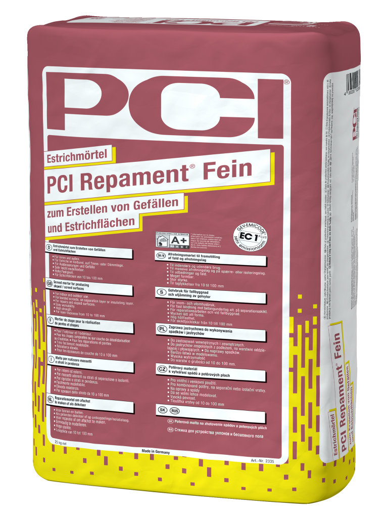 PCI Repament® Fein_25-kg-Sack_grau