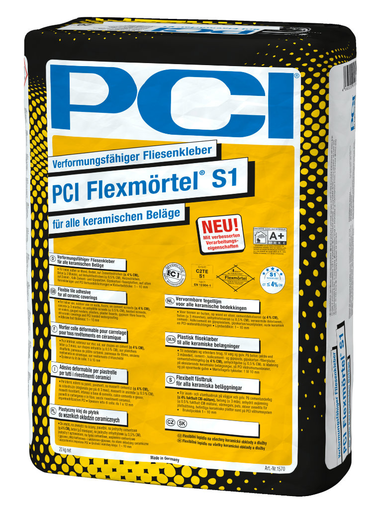 PCI Flexmörtel® S1_5-kg-Beutel_grau