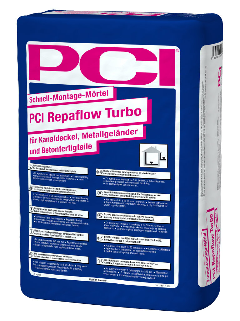 PCI Repaflow® Turbo_20-kg-Sack_grau