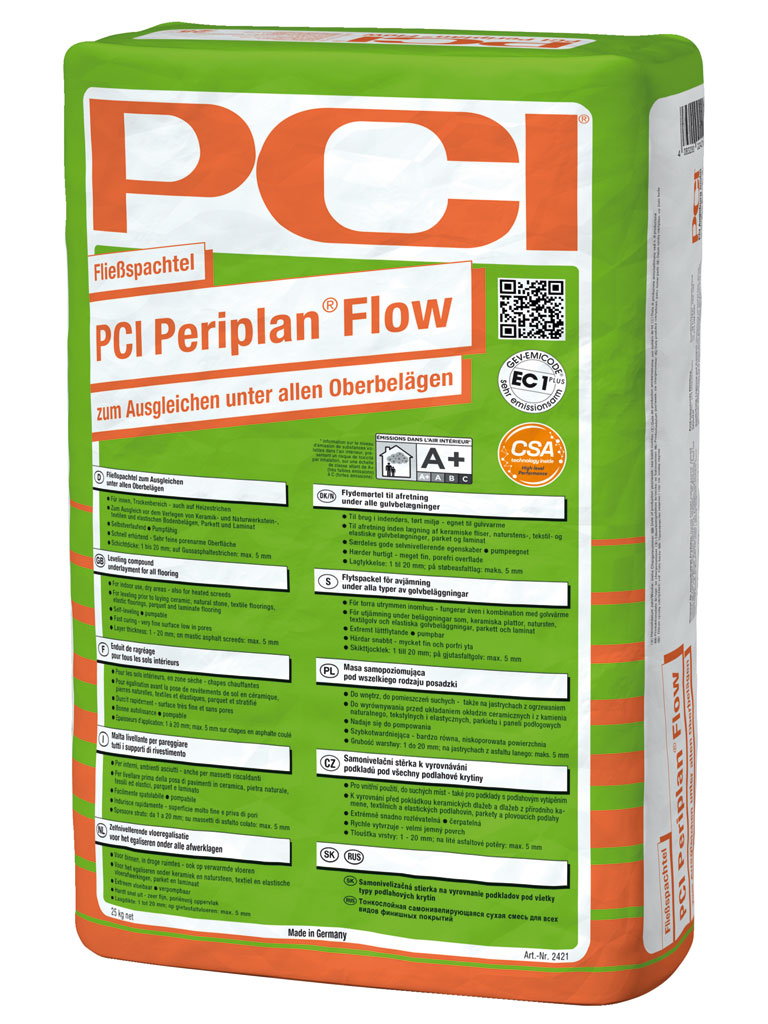 PCI Periplan® Flow_25-kg-Sack_beige