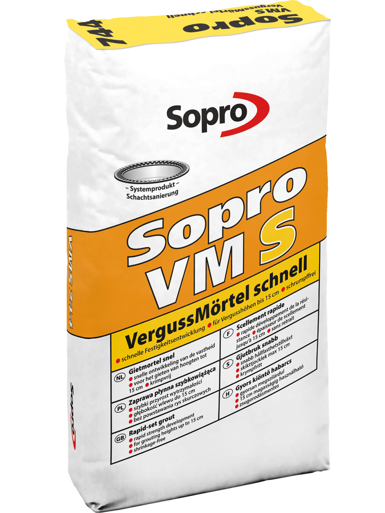 Sopro VM S 744 VergussMörtel schnell