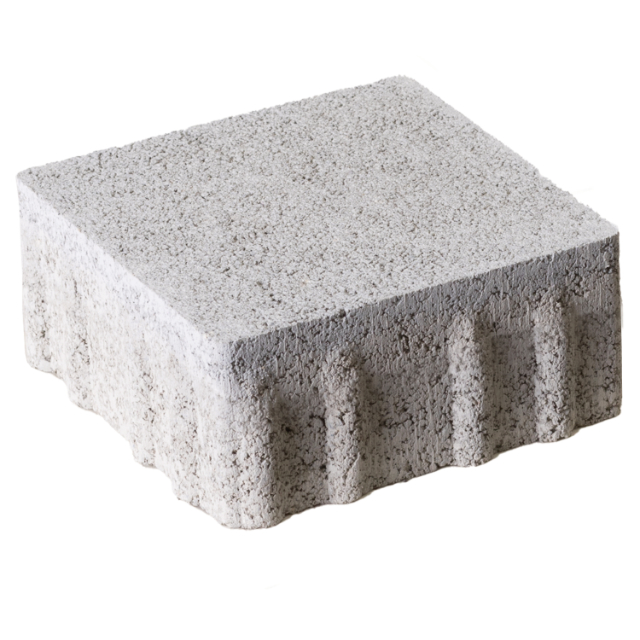 DOM-Pflaster NATUR Grau 14x14x6 OHNE Fase