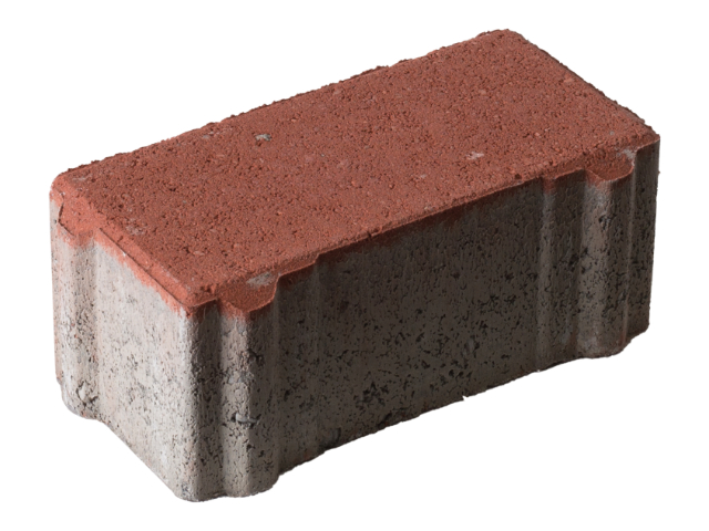 ÖKOLITH-Pflaster Rot 10x20x8