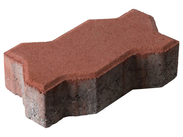 ALL-Verbundstein 22,5x11,25x6 Rot