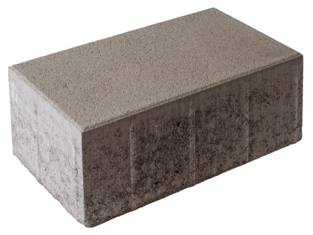 Centrum Platte 40x20x14 gestrahlt Grau